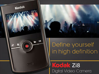 Kodak Zi8 ビデオカメラ 本体 動作確認済み　コダック Kodak Zi8 HD Pocket Video Camera - Black: Amazon.co.uk